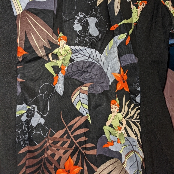 Disney with Cherokee Tooniforms Medical Scrub Peter Pan Print - Picture 13 of 16